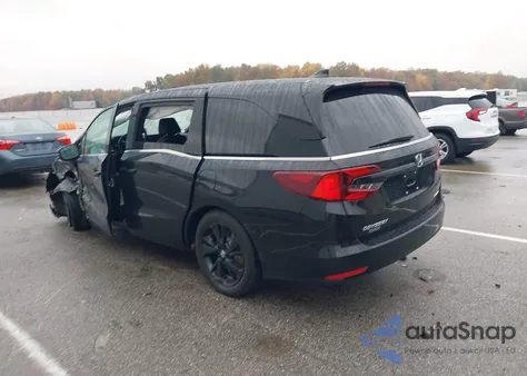 2024 Honda Odyssey Sport из США, поврежденный, VIN 5FNRL6H75RB033917